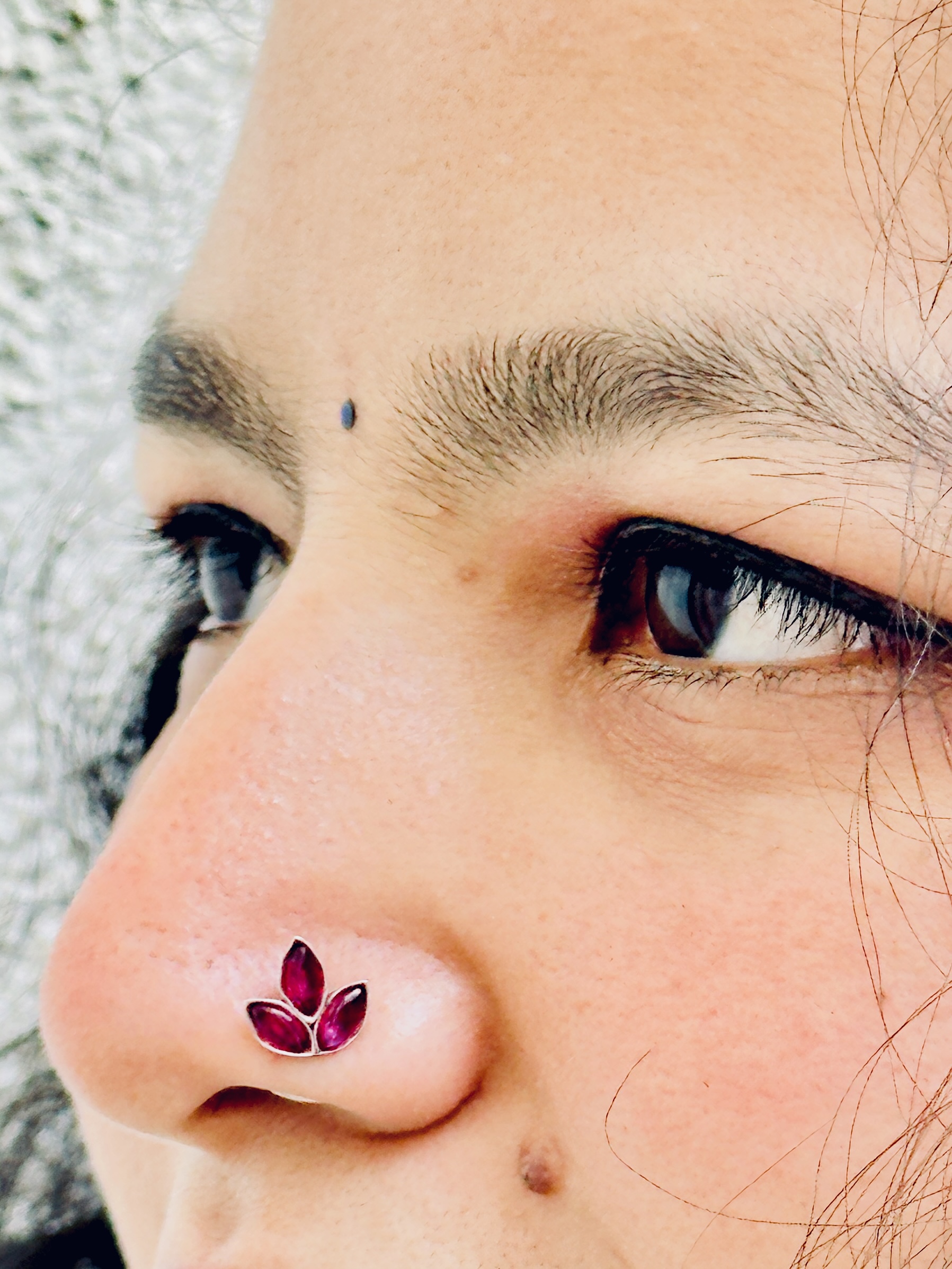 925 Sterling Silver Belpan Nose Pin